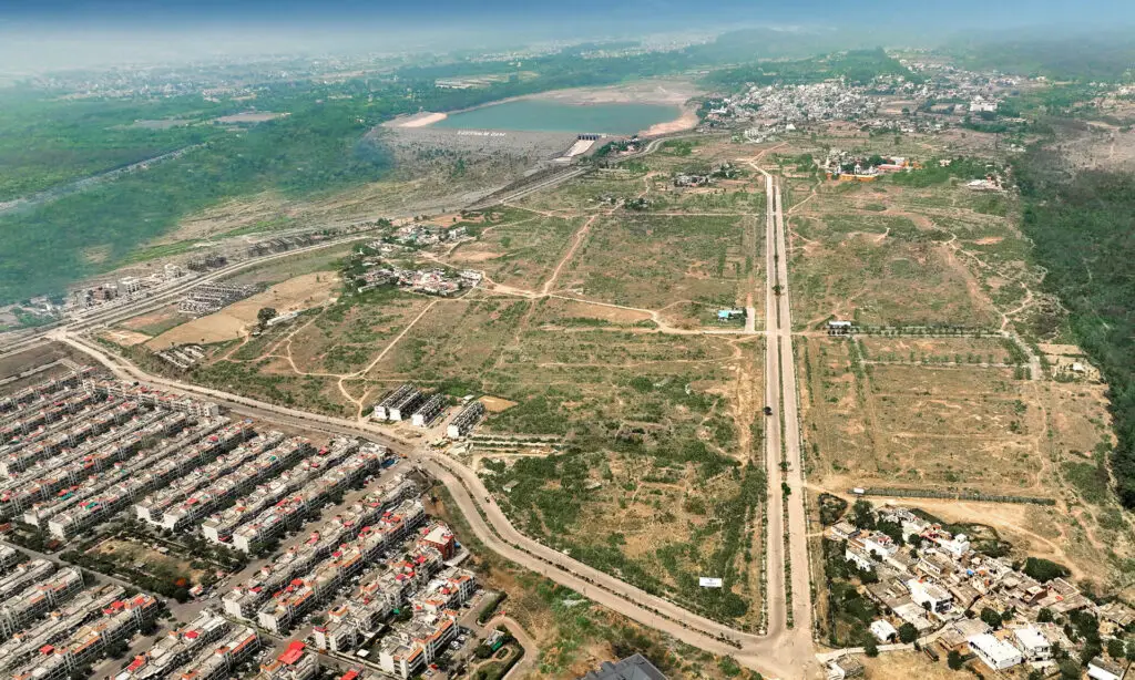 Arial View of site