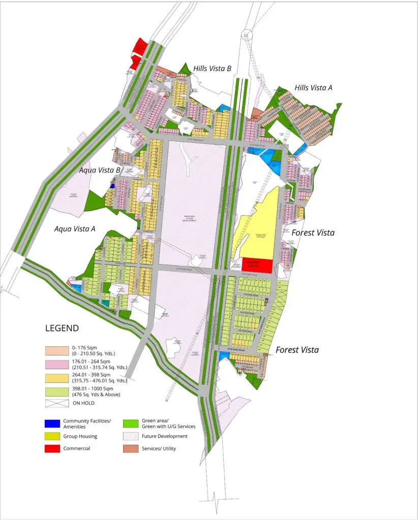 Trident Hills Map